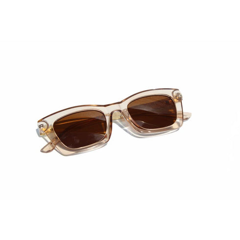 Readers Test Your Mettle Champagne Sunglasses-Queen Of The Foxes-Matakana Pharmacy